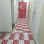 翡翠蓝湾16-1401黄墙绿地/全景放样/成品保护