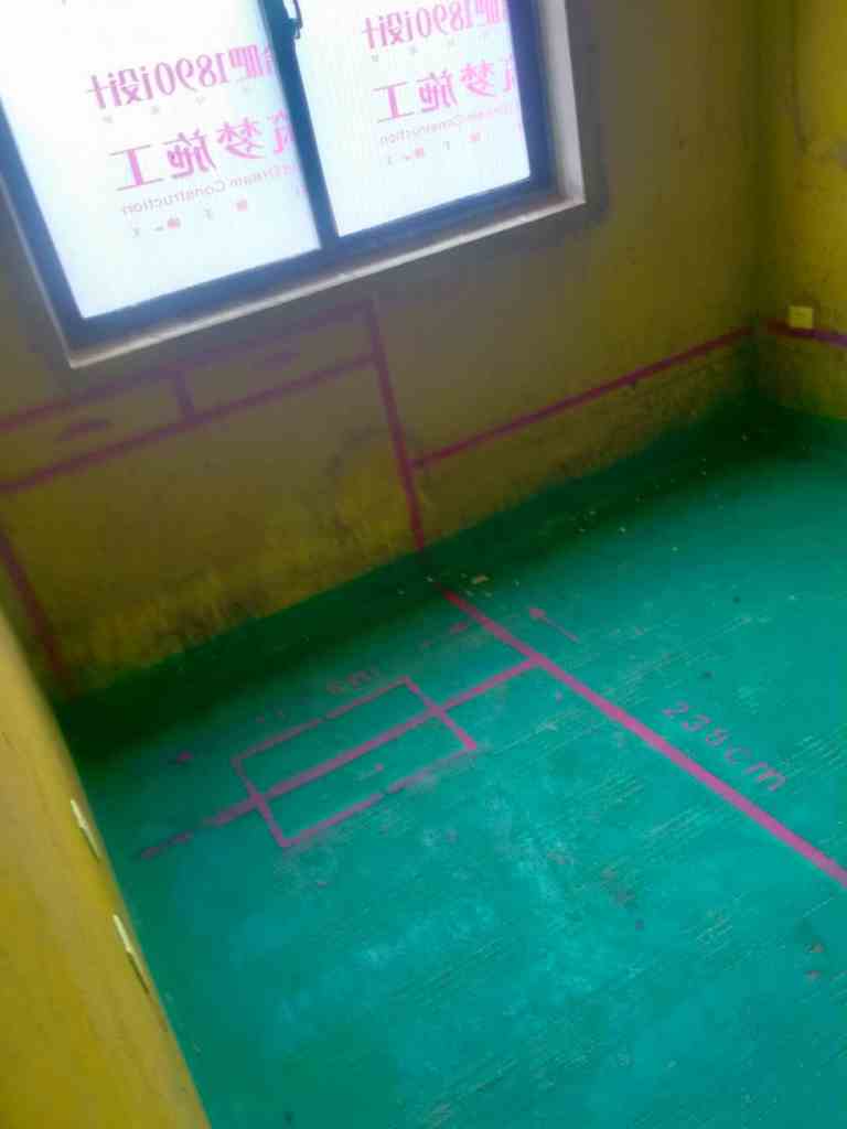 国能首府花园-黄墙绿地/全景放样/成品保护