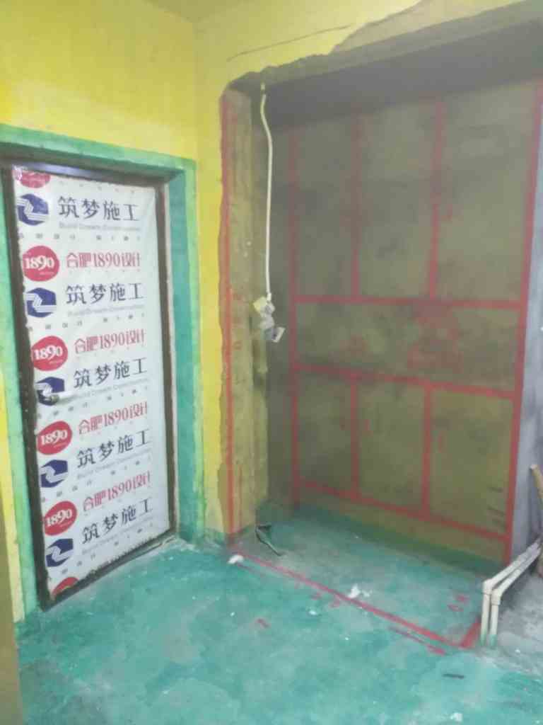 融侨观邸-黄墙绿地/全景放样/成品保护