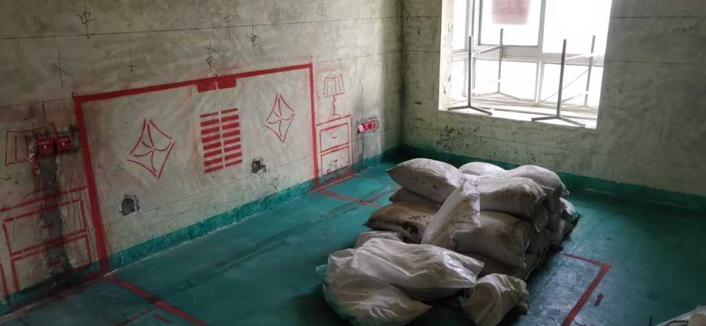 淝南家园南区-黄墙绿地/3D全景放样-大维装饰