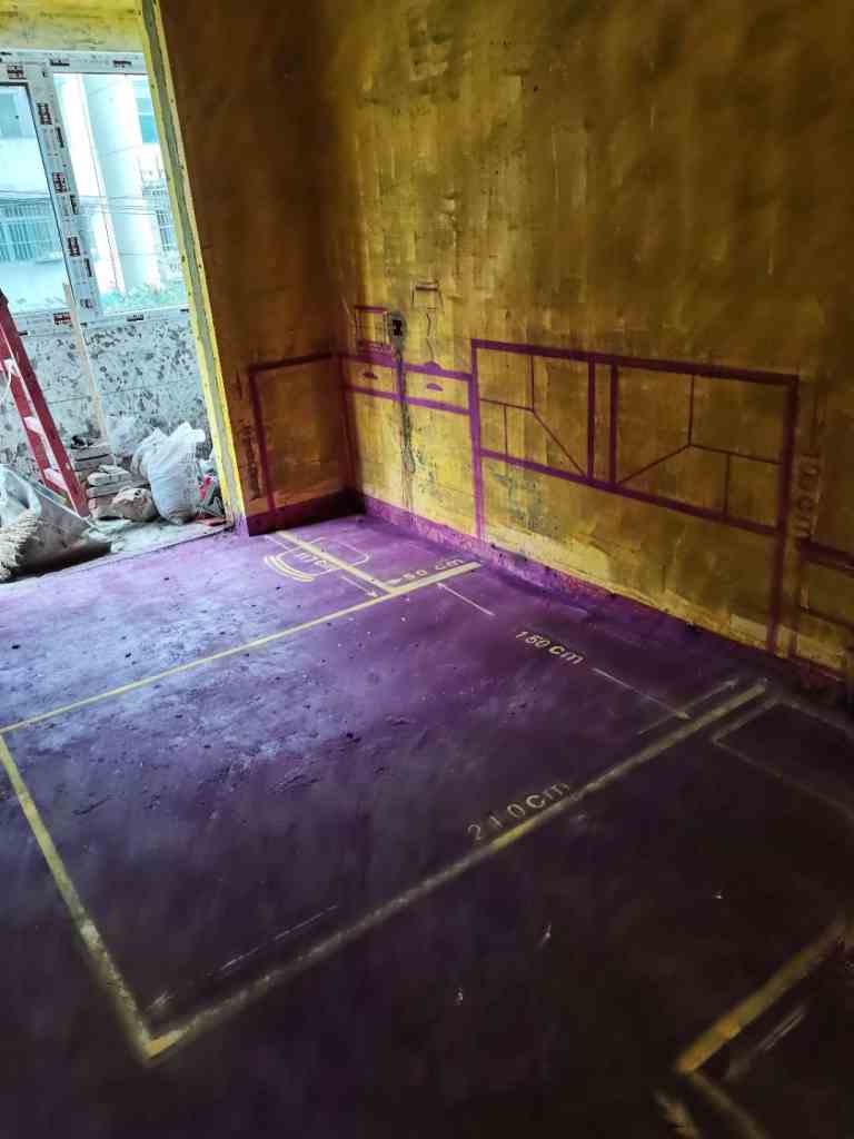 和煦园-黄墙紫地/3D全景放样-山水装饰