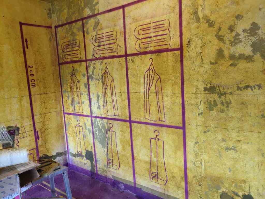 市政府第三生活区-黄墙紫地/3D全景放样-山水装饰