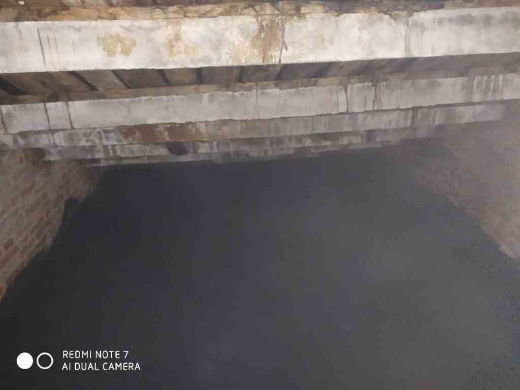 肥西图书馆-防水施工-丙纶施工