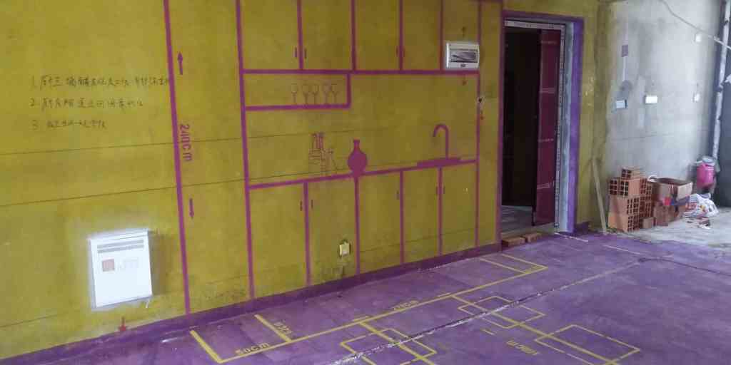 巴黎都市四期-黄墙紫地/3D全景放样-山水装饰