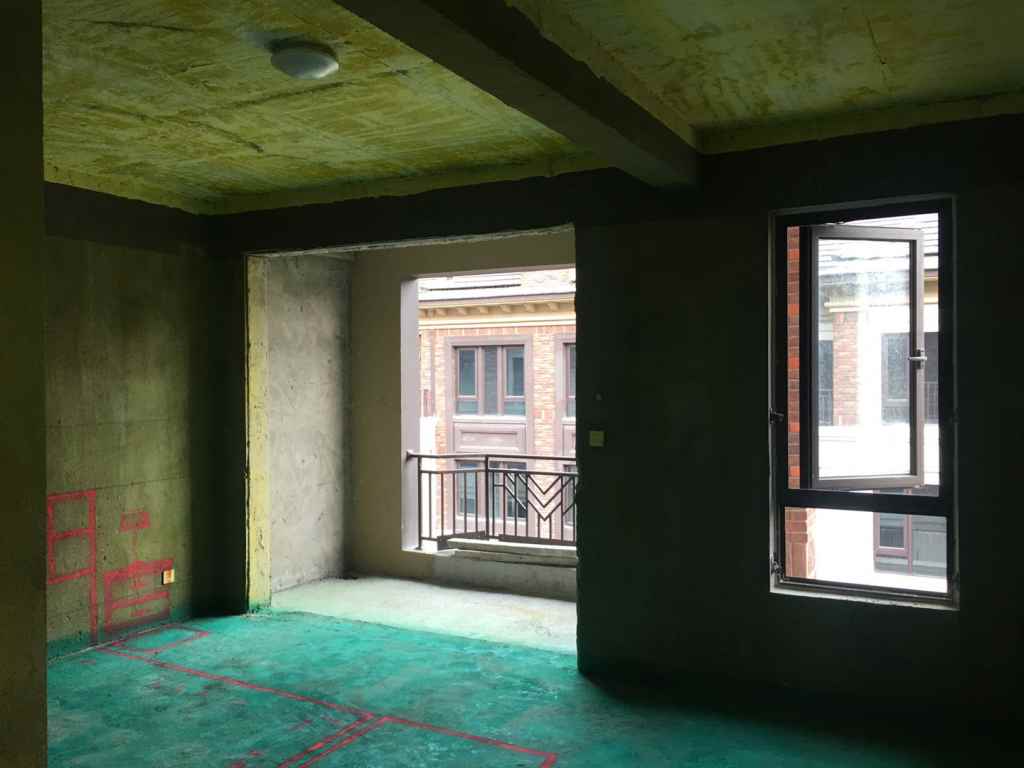 保利西山林语-黄墙绿地/3D全景放样-华然装饰A+