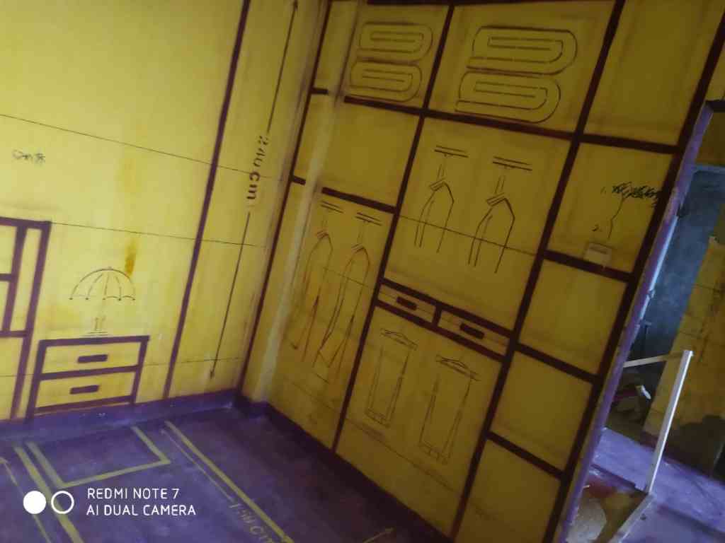 名仕豪庭-黄墙紫地/3D全景放样-山水装饰