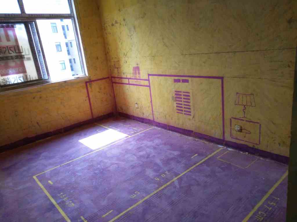 金星家园-黄墙紫地/3D全景放样-山水装饰
