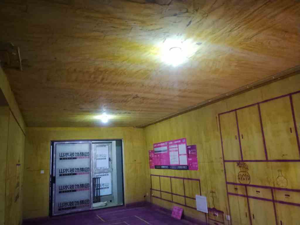 紫云别苑-黄墙紫地/3D全景放样-山水装饰