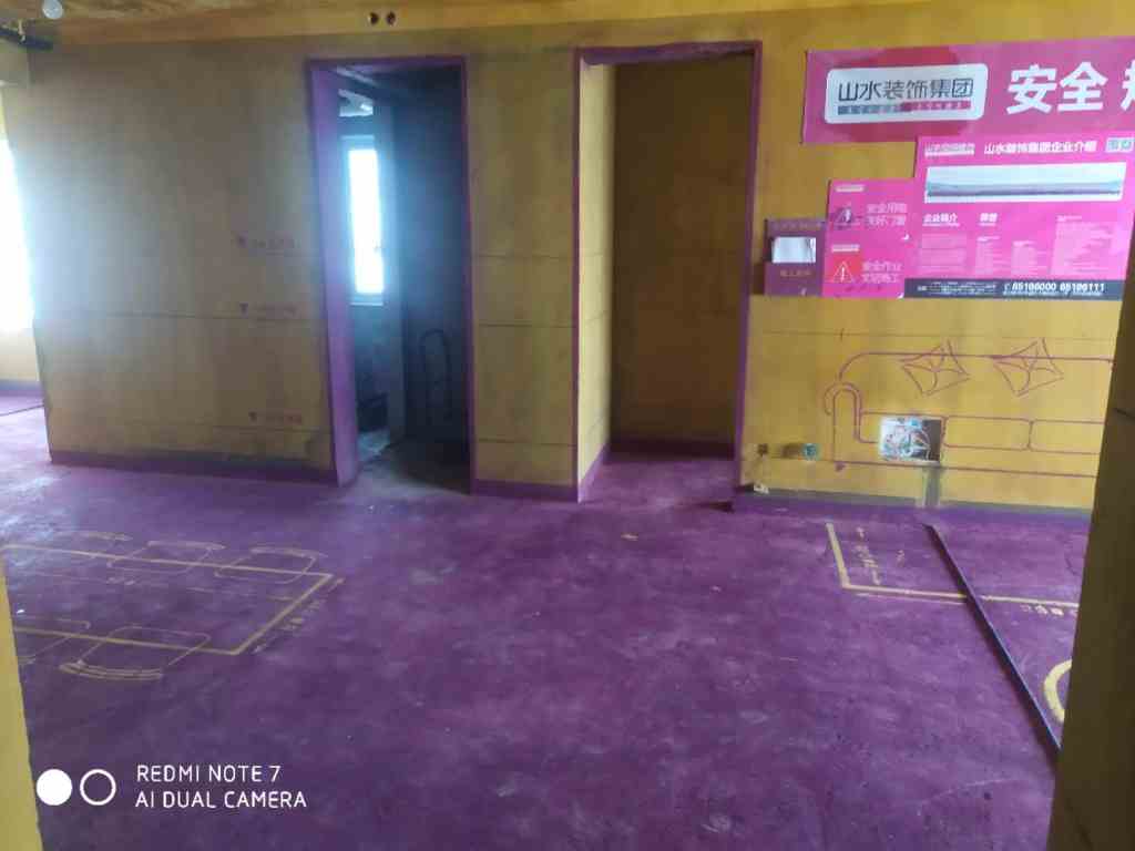 高速时代御府-黄墙紫地/3D全景放样-山水装饰