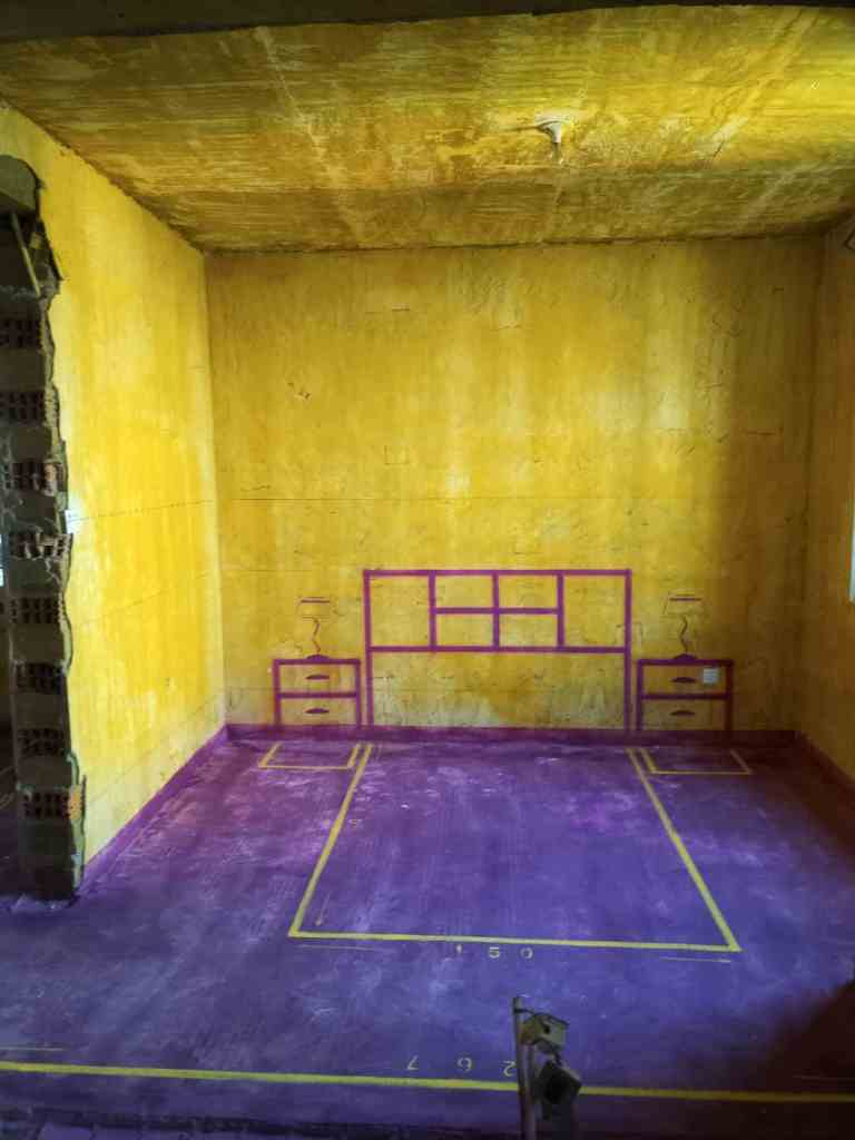 世纪中心-黄墙紫地/3D全景放样-山水装饰