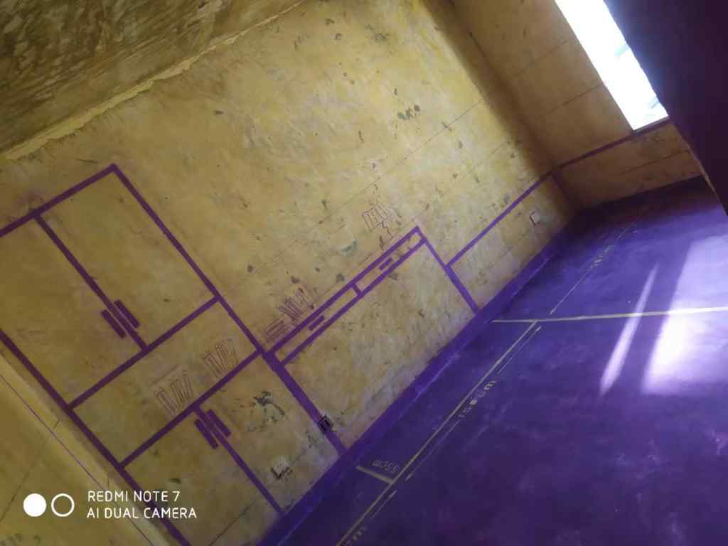 梅园公寓-黄墙紫地/3D全景放样-山水装饰