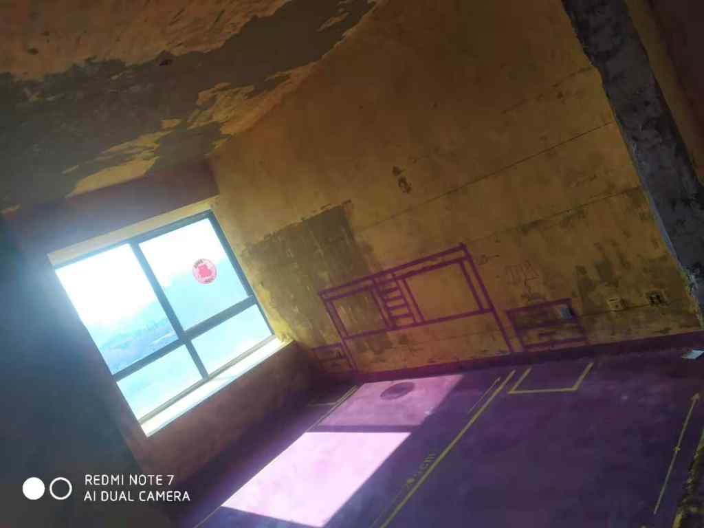 梅园公寓-黄墙紫地/3D全景放样-山水装饰