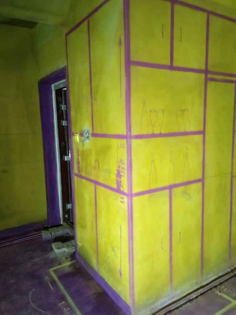 琥珀名郡三期-黄墙紫地/3D全景放样-山水装饰