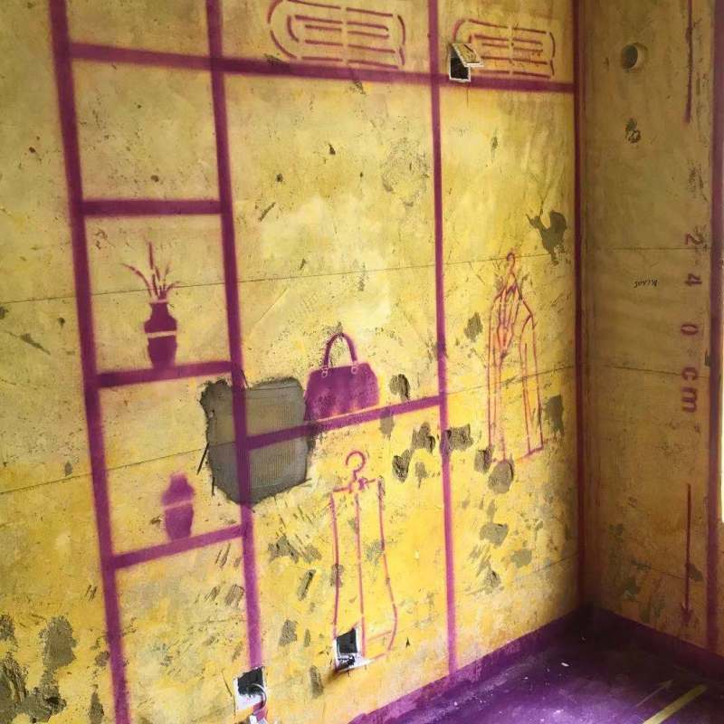 滨湖和园-黄墙紫地/3D全景放样-山水装饰