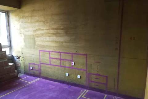 朗溪上里-黄墙紫地/3D全景放样-山水装饰