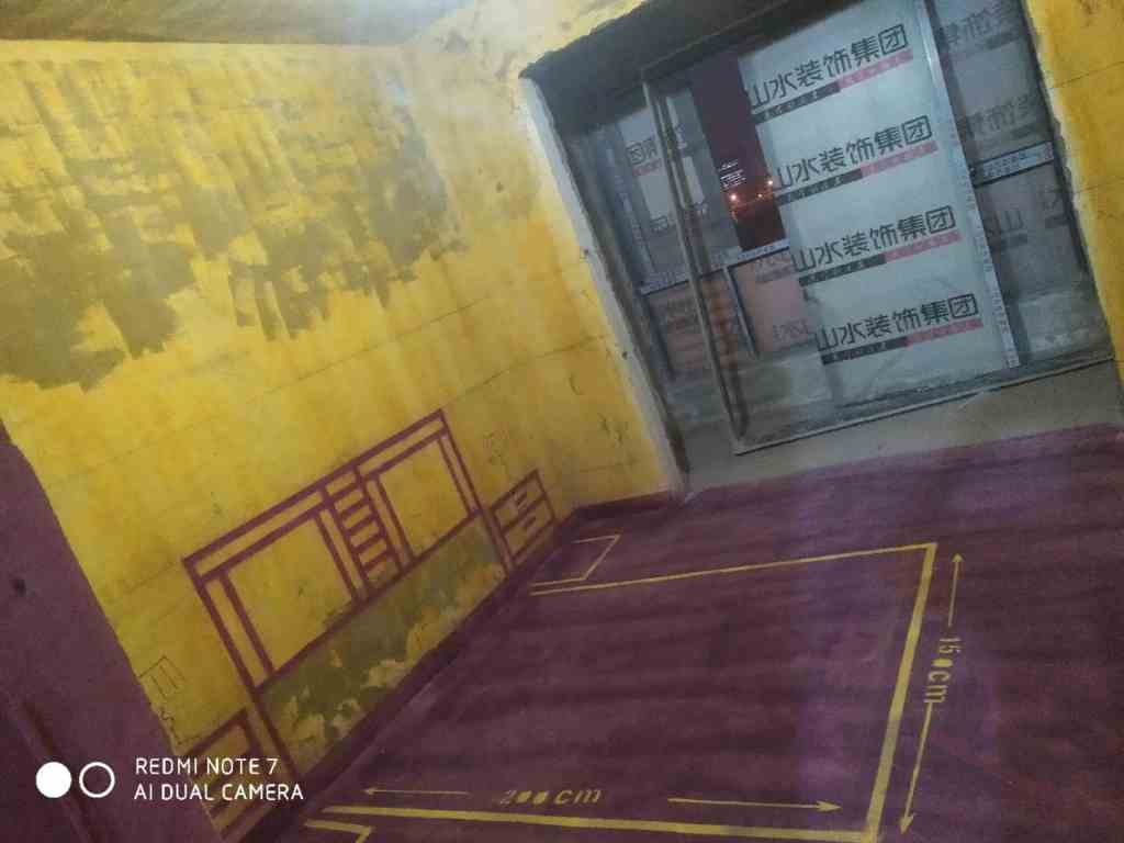 滨湖明珠-黄墙紫地/3D全景放样-山水装饰
