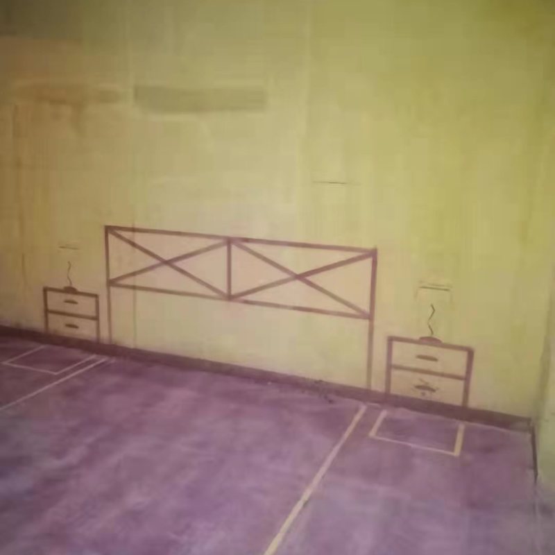 万科馨园-黄墙紫地/3D全景放样-山水装饰