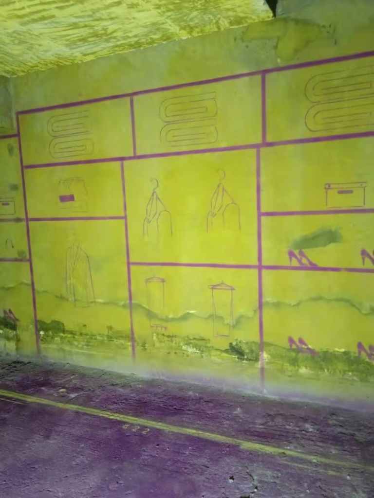 溪岸观邸-黄墙紫地/3D全景放样-山水装饰