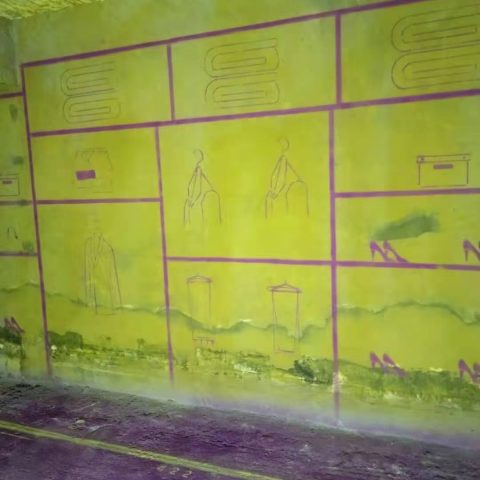 香榭水都-黄墙绿地-飞墨设计