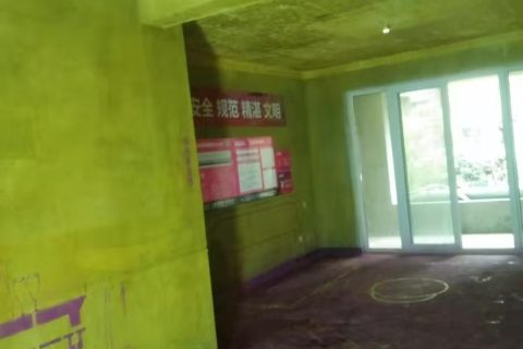 金大地翡翠公馆-黄墙紫地/3D全景放样-山水装饰