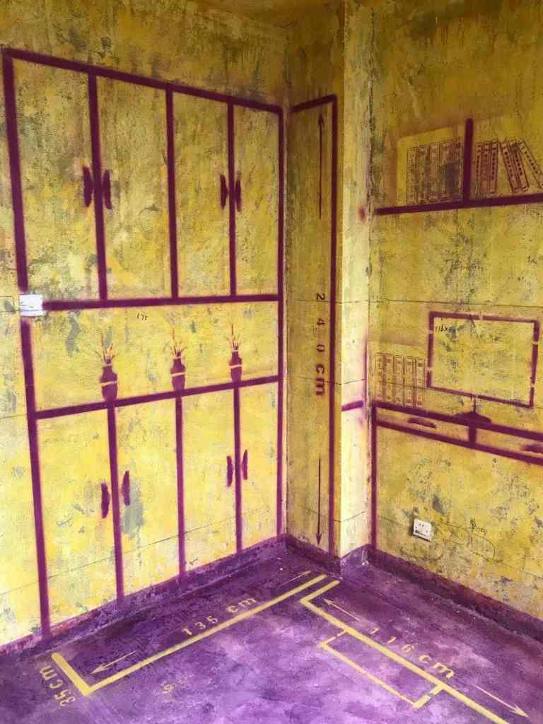 汉嘉都市森林-黄墙紫地/3D全景放样-山水装饰