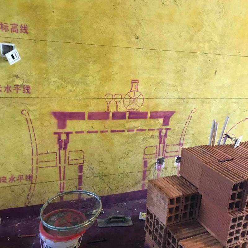 国购苑-黄墙紫地/3D全景放样-山水装饰