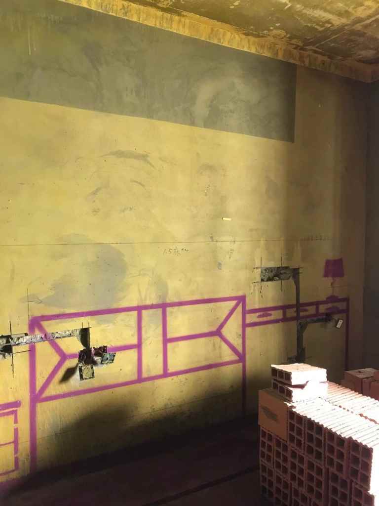 高速时代公馆-黄墙紫地/3D全景放样-山水装饰