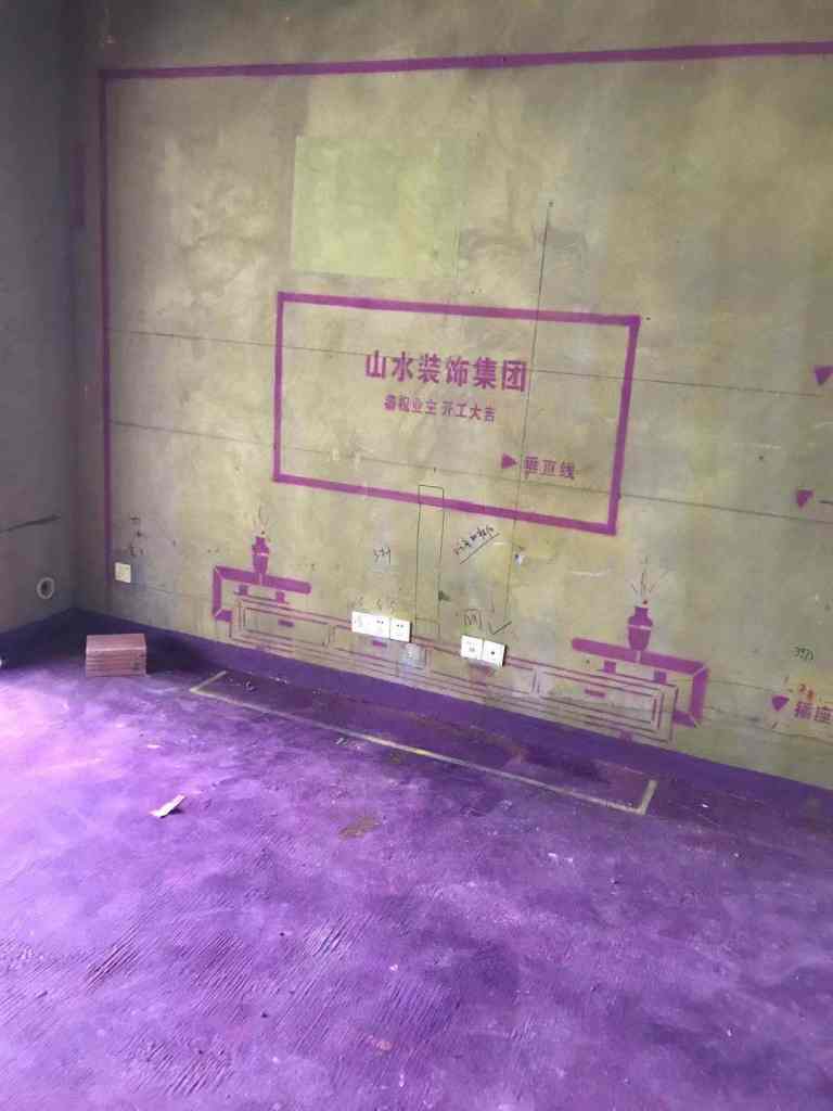 望江台-黄墙紫地/3D全景放样-山水装饰