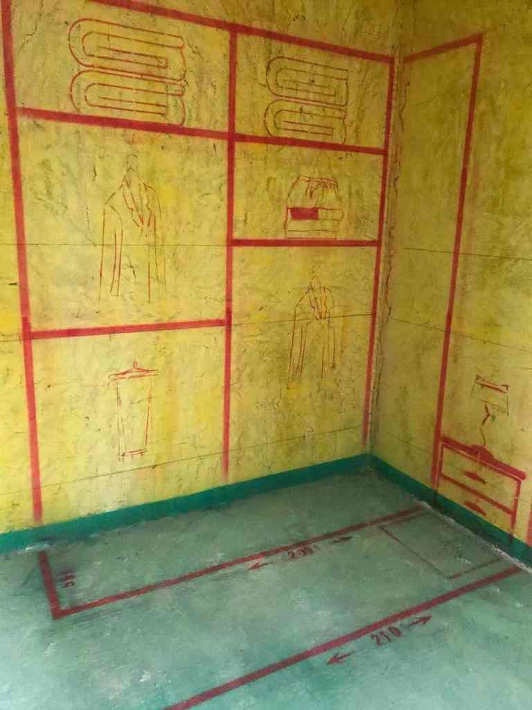 大溪地御倾城-黄墙绿地/3D全景放样/成品保护-金艺堂装饰