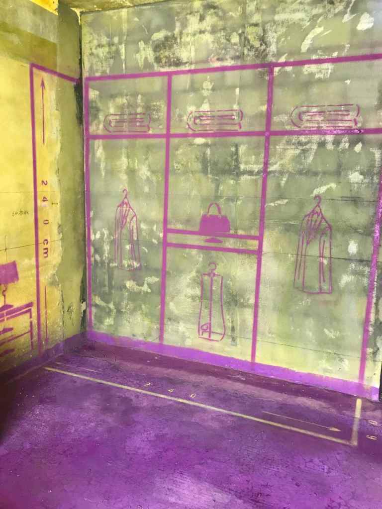 高速时代公馆-黄墙紫地/3D全景放样-山水装饰