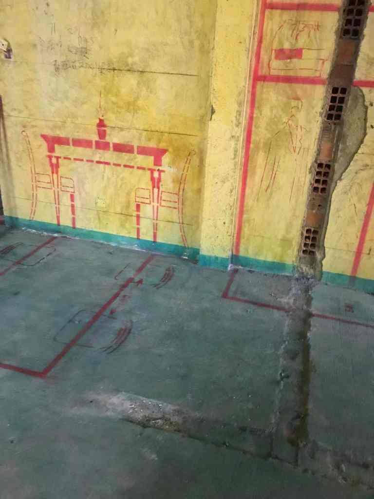 大溪地御倾城-黄墙绿地/3D全景放样/成品保护-金艺堂装饰