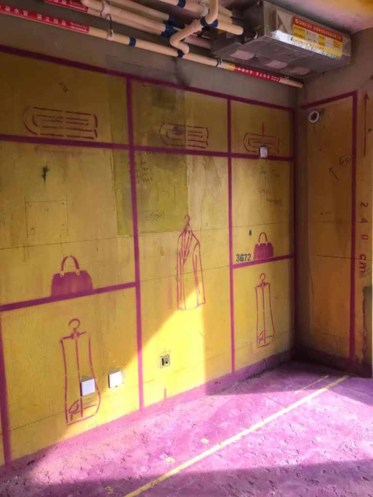 巴黎都市-黄墙紫地/3D全景放样-山水装饰