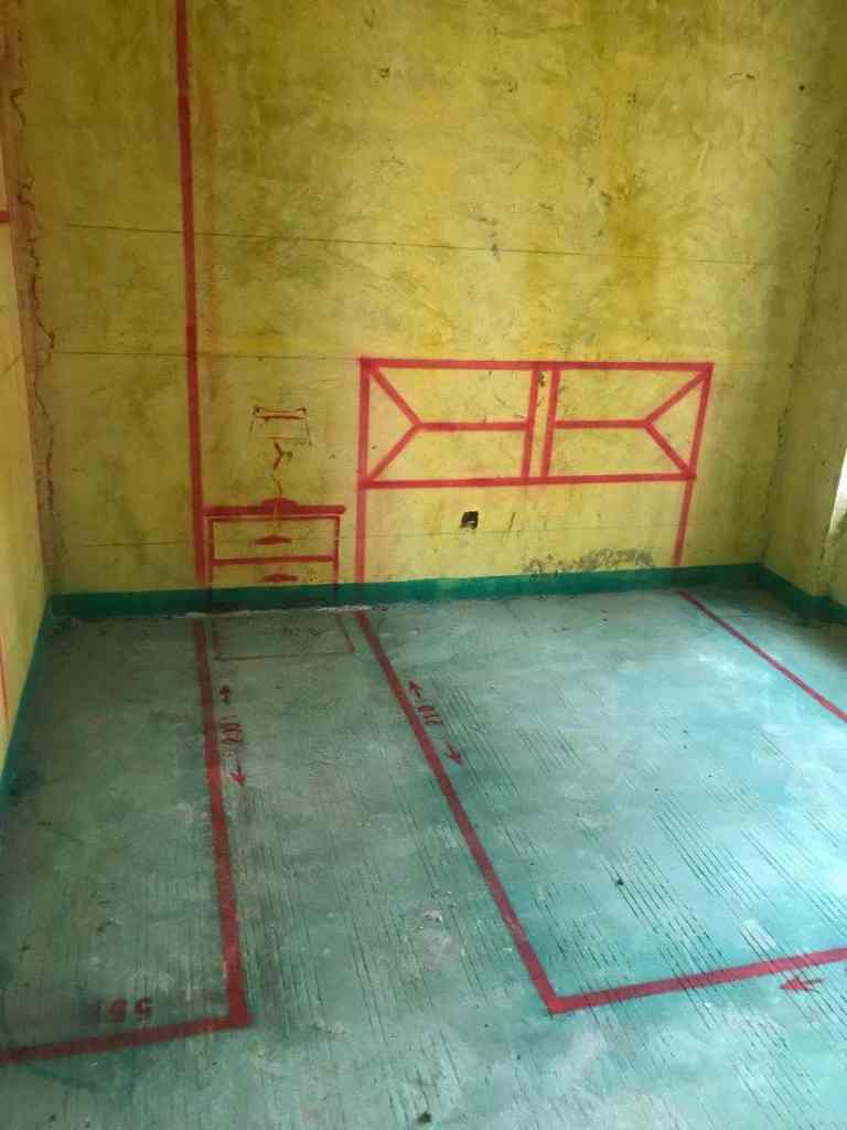 大溪地御倾城-黄墙绿地/3D全景放样/成品保护-金艺堂装饰