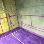 华邦世贸城-黄墙紫地/3D全景放样-山水装饰