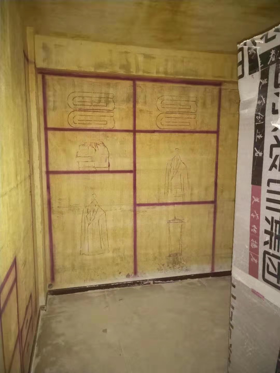 汉嘉都市森林-黄墙紫地/3D全景放样-山水装饰