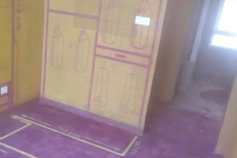 龙川里-黄墙紫地/3D全景放样-山水装饰