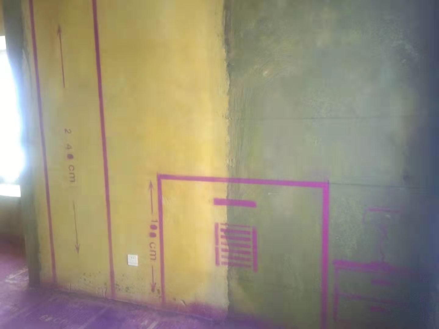 公园里三期-黄墙紫地/3D全景放样-山水装饰