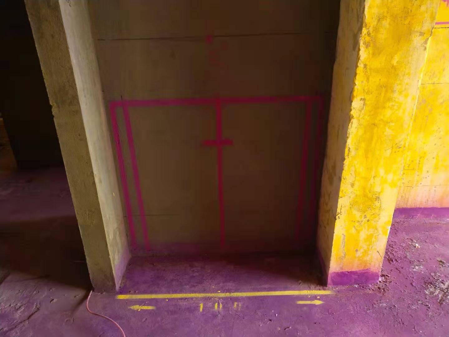 万达中心名邸-黄墙紫地/3D全景放样-山水装饰